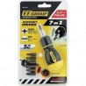 Ratchet screwdriver with bits 7 pieces FFGROUP