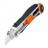 Retractable knife with steel body, 18mm blades...