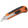Retractable knife with autom. blade change,...