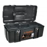 Industrial plastic tool box with steel latches,...
