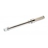 Click torque wrench with interchangeable heads...