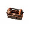 Open toolbag with 10 internal and 11 external...