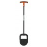 Lawn edge iron with steel shaft and T-handle,...