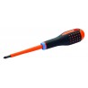 Insulated screwdriver ERGO™ Combi SL6/PZ2x100mm...