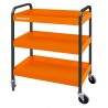 Roll cart with three trays 759x432x1025mm