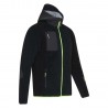 Fleece jacket North Ways Alder 1108 Black/Neon...