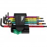 Wera BlackLaser Multicolour 957/9 TORX L-key...