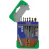 Wood drill bit set 2 - 10mm, 8 pcs, HSS, SLR...