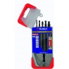 Metal drill set HSS with 1/4" hex shank...