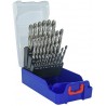 Metal drills set 1-13mm, HSS, fully ground, 25pcs