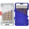 Metal drills set FURIUS HSS 18pcs Ø2-10mm