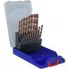 Metal drills set 1-10mm, FURIUS HSS, fully...