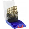 Metal drills set E TC HSCOB 19pcs Ø1-10mm