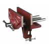 Carpenter´s bench vice with 15x5,5cm jaws, max...