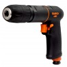 Pneumatic reversible drill with 13mm quick...