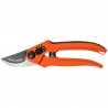 Secateurs with overlapping blades, plastic...
