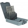 Metal drills set 1-10mm, HSS, fully ground,...