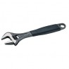 Adjustable wrench with reversible jaw 208mm max...