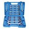 Set of ratchet wrenches 8-19mm 12 pcs. SATRA
