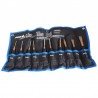 Set of punches 10 pcs ASTA with protective handle