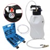Pneumatic gearbox oil filling tank with...