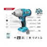 Cordless socket driver 1/2 600Nm DEDRA DED7157
