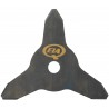Professional grass cutting blade with 3 teeth...