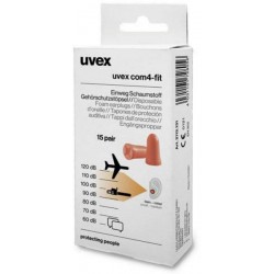 Uvex ear plugs com4-fit...