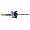 Metal and wood drill & countersink bit with...