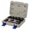 Hex impact socket set Irimo 9pcs 17-27mm 1/2"