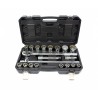 3/4 12PT. socket set 21pcs. 19-50mm Kroftools