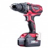 Cordless screwdriver 18V 2x4.0Ah with forging...