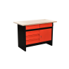 Workbench with drawers and cabinet 120x60x84cm...