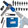 Rivet gun for plain and threaded rivets 3.2-...