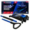 Hydraulic lift with wheel. 3T 75-510mm double....