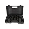 Long impact socket set 1'' heads 11 pcs.