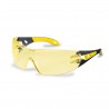 Safety glasses Uvex Pheos yellow lens,...