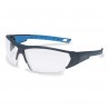 Uvex i-Works safety glasses with clear lenses,...