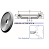 Diamond sharpening disc 125mm