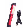 Rechargeable lamp COB(1.5W)+Led1