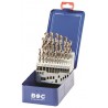 Drill set for metal 1-10mm + cobalt 19 pcs. PTG...