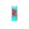 Drill set 4-10mm with carbide. LEMAN...