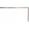 Square 250x500mm stainless steel YATO