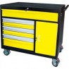 Tool trolley with wheels. 7+2 drawers. Crownman