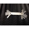 Screw pitch gauges inch+metric threads M55-M60