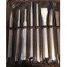 Chisel set 8 pcs.