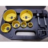 Set of crowns 22-73mm for tiles, concrete
