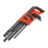 Set of hexagonal keys BAHCO 1.5-10mm