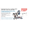 Mitre saw machine BOSCH GCM 8SDE + legs