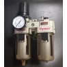 Pressure regulator with filter and lubricator 1/2